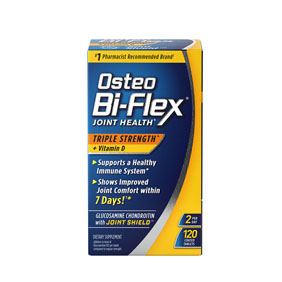 HOT SALE, COMPARABLE TO Osteo Bi-Flex Triple Strength(5) with Vitamin D Glucosamine Chondroitin Joint Health Supplement, Coated Tablets, Red, 120 Count